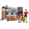 Image de Bruder bworld Bikeshop met figuur (63120)
