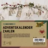 Image de Houten getallencijfers voor adventskalender, naturel