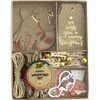 Image de folia verpakkingsset Classic, kerst, 44-delig, cadeaupapier accessoires