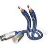 Image de Inakustik 00405007 audio kabel 0,75 meter XLR Blauw, Zilver