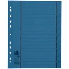 Image de ELBA scheidingsbladen met perforatie, DIN A4 overbreed, blauw