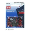 Image de PRYM Glaskopspelden 35x0,40mm zilver rood 029700 - Glas- en kopspelden - Prym