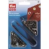 Image de PRYM - RINGEN EN SCHIJVEN - 4MM - OUD MESSING - 1X50ST.
