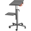 Image de MAULpro Beamertafel - stervoet met wielen - anthraciet - metaal - 1 stuk - 61 x 68 x 120 cm - MAUL