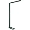 Image de MAULsirius LED Vloerlamp - dimmbaar - standvoet - zwart - 1 stuk - 106.5 x 22.5 x 195.5 cm - MAUL