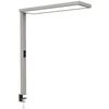 Image de MAULsenja Bureaulamp - LED - Aluminium - Zilver - Dimbaar - Tafellamp met Klem