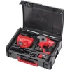 Image de Milwaukee M12 CH-402X - Accuklopboorhamer - 12V - Inclusief Koffer, 2x M12 accu, C12 C snellader