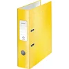 Image de Leitz WOW 180° Duurzame Ordner - Capaciteit van 600 A4-Vel - Rugbreedte van 80 mm - Geel