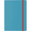 Image de Leitz Cosy PP 3-Klepsmap  - Map Met Vak  - Mappen voor A4 Documenten  - Ideaal voor Thuiskantoor/Thuiswerken - Sereen Blauw