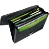Image de Leitz Recycle Projectmap A4 - met 5 Vakken - 80% Gerecycled Post-consumer Plastic - Zwart