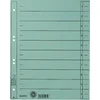 Image de LEITZ scheidingsbladen, A4 overbreed, manillakarton 230g/m2, rood