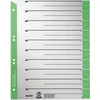 Image de 16520055 - Numeric tab index - Cardboard - Green - Grey - A4 - 230 g/m² - 240 mm