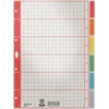 Image de Leitz tabblad karton A4 6 gekleurde tabs