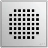 Image de ACO ShowerDrain Rooster Quadrato 140x140mm Edelstaal, 5141.08.22