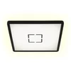 Image de Briloner Leuchten FREE - plafondlamp - plafonnière met achtergrondverlichting - LED - 18 W - 2.400 Lumen - 4.000 Kelvin - vierkant - wit-zwart