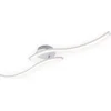Image de Briloner Leuchten GO Plafondlamp - LED - 9W - 2 lichts - Warm wit licht - Aluminiumkleurig
