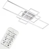 Image de Briloner Leuchten - LED plafondlamp dimbare afstandsbediening CCT 55 W chroom-aluminium