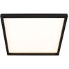 Image de Briloner Leuchten - LED-plafondlamp, plafondlamp incl. achtergrondverlichting, 22 watt, 3.000 lumen, 3.000 Kelvin, wit-zwart