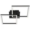 Image de BRILONER - LED Plafonniére - draaibaar - plafondlamp dimbaar - 24 Watt - 1.800 lumen - 3.000 Kelvin - zwart