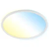 Image de Briloner Leuchten - SLIM - LED Panel - 22W - 3000 lm - instelbare kleurtemperatuur, dimbaar - nachtlichtfunctie, timerfunctie, geheugenfunctie - achtergrondverlichtingseffect - Amazon Echo en Google Home - IP20 - 20.000 uur - Ø42 cm