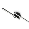 Image de BRILONER Rey   LED Plafonniére   plafondlamp   zwart   warm wit licht   met glinsterend sterreneffect door laserperforatie   60x14x5,2 cm