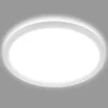 Image de BRILONER - LED Badkamerverlichting - plafondlamp met achtergrondverlichting - plafonniére badkamer - IP44 - Ø29 cm - wit
