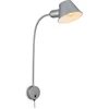 Image de BRILONER Bedlamp wandlamp draaibare leeslamp excl. 1xE27 10W chroom slaapkamer