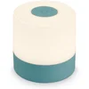 Image de BRILONER - Oplaadbare Tafellamp - met warm wit licht - dimbaar - voor buiten en binnen - IP44 - draadloos - 2W - Ø7 x7 cm - blauw