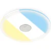 Image de BRILONER - Inbouw badkamerlamp - 7481019 - CTS kleurtemperatuurregeling via schakelaar - IP44 spatwaterdicht - Ultraplat - 12W - 1200 lm - 17 x 3,6 cm - aluminiumkleurig