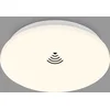 Image de BRILONER Ekos - LED Plafondlamp - plafonniére met bewegingsmelder - 3.000K warm wit licht - Ø27cm - wit