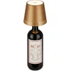 Image de BRILONER Flaska - LED Tafellamp oplaadbaar - fles top lamp - dimbaar met touch - voor binnen en buiten - draadloos - goud - Ø11x9 cm
