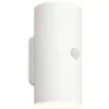 Image de Briloner - Lampe d'extérieur - Lima - Bewegingsmelder - Schemersensor - oplaadbare batterij - USB opladen - spatwater bescherming - 15,5 x 7 x 8,5 cm - Wit