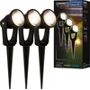 Image de BRILONER Connect to shine - Prikspot - set van 3 - tuinspot uitbreidingsset - tuinverlichting - IP65 - warm wit licht - 22.5x5x6 cm