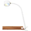 Image de BRILONER TARI - Oplaadbaar Klemlamp - bureaulamp wit - draaibaar leeslampje - dimbaar - snoerloos - voor binnen en buiten IP44