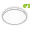 Image de BRILONER Pulap A   LED Plafonniere   plafondlamp met EEK A lichtbron*   indirect licht   neutraal wit licht   Ø 33cm - chroom