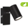 Image de BRILONER Isil A   Opbouwspot   wandlmp met EEK A lichtbron*   zwenkbaar spotjes   plafondspots zwart   12 cm