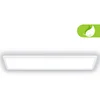 Image de BRILONER Tava A - EEK A LED Plafonniere - plafondlamp met achtergrondverlichting - met indirect licht - 4.000 K - 4.800 Lm - 21W - 98cm - wit