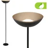 Image de BRILONER - Oplaadbare Vloerlamp - voor woonkamer - akku staanlamp - dimbaar - usb-c staande lamp - zwart