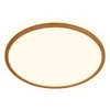 Image de BRILONER Tava Wood - LED Plafonniere met houtlook - plafondlamp met Indirect licht - warm wit licht - Ø42cm - 22W