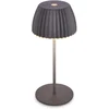 Image de BRILONER Champ mini - Tafellamp oplaadbaar - snoerloze lamp - met touch dimbaar - voor binnen en buiten - german design award winner 2025 - antraciet - Ø8,5 x 20cm