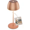Image de BRILONER Champ mini - Oplaadbare Mini Tafellamp - snoerloze lamp - met touch dimbaar - voor binnen en buiten - german design award winner 2025 - koper - Ø8,5 x 20cm