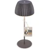 Image de BRILONER Champ - Oplaadbare Tafellamp - snoerloze lamp - met touch dimbaar - voor binnen en buiten - german design award winner 2025 - antraciet - Ø14,5 x 36,5 cm