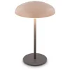Image de BRILONER Caxa   LED Tafellamp oplaadbaar   draadloos   IP44 buitenverlichting   dimbaar met touch   oplaadbare accu   beige-antraciet   Ø19,5 x 30,5 cm