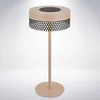 Image de B.K.Licht Booha - Oplaadbare Tafellamp - snoerloze lamp - dimbaar - voor buiten en binnen - beige - Ø16cm x 35cm
