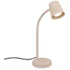 Image de BRILONER Skriva - Tafellamp - draaibaar bureaulamp - bedlamp met kabelschakelaar -GU10 fitting - Ø13 x 38.5 cm - beige