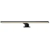 Image de BRILONER Dun - LED Spiegelverlichting - warm wit licht - spiegellamp - klembaar of schroefbaar - zwart - 50x10.5x4 cm