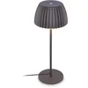 Image de BRILONER Luca   LED Nachtlamp   tafellamp met touchbediening   dimbaar   2.700 K warm wit licht   antraciet   Ø14,3 x 36 cm