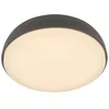Image de BRILONER Nikan   LED Plafondlamp   met warm wit licht   12W   antraciet   Ø28,5 cm