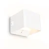 Image de BRILONER Borra   LED Wandlamp oplaadbaar   zonder stroomaansluiting & boren   met bewegingssensor   warm wit licht   oplaadbaar   wit   10 x 8 x 10 cm