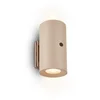 Image de BRILONER Misy   Oplaadbare Wandlamp binnen   zonder stroomaansluiting & boren   dimbaar met touch   warm wit licht   beige   Ø6 x 12cm